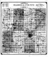 Isabella County Topographical Map, Isabella County 1915